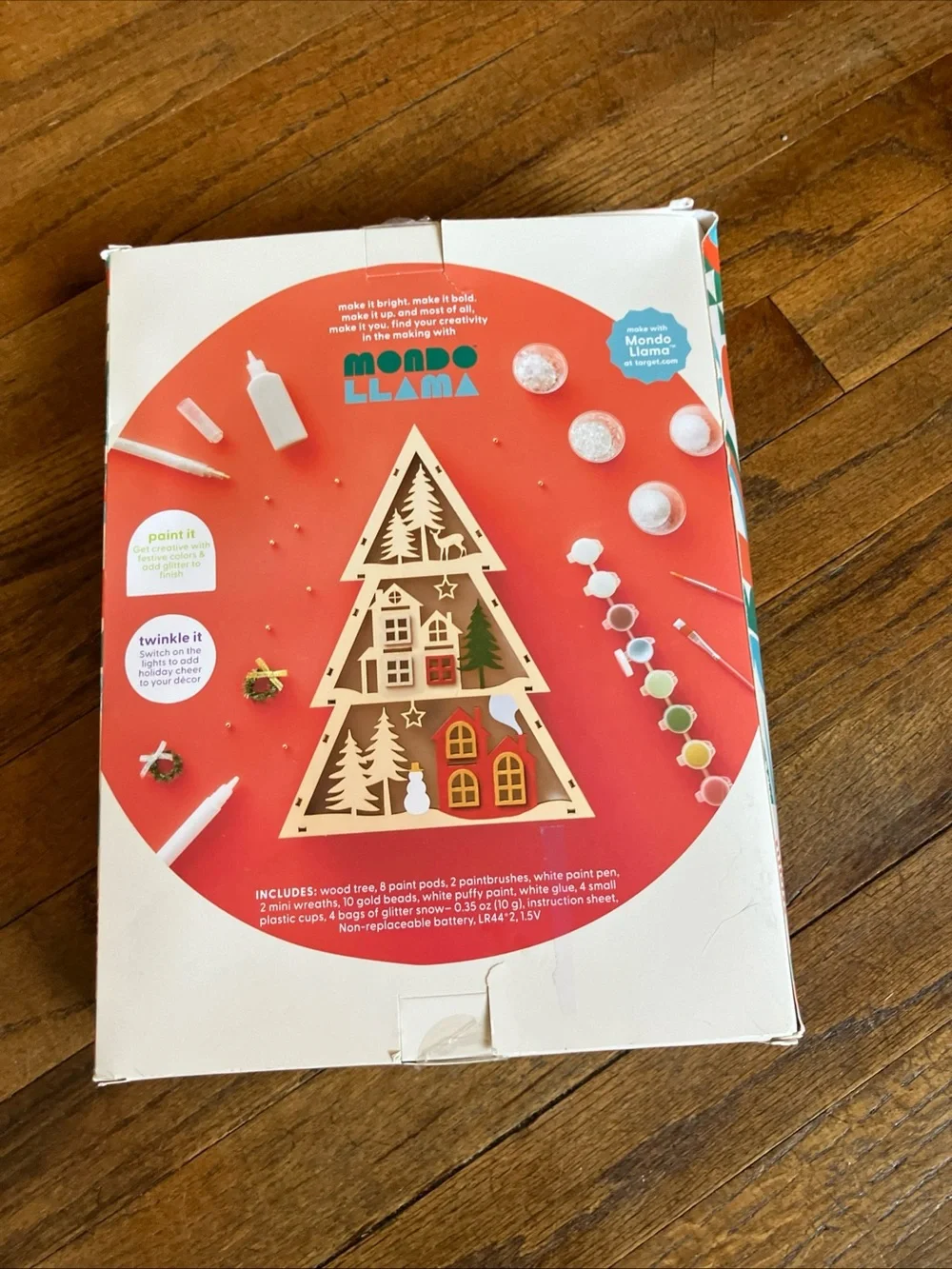Mondo Llama Lit Christmas Decor Kit
